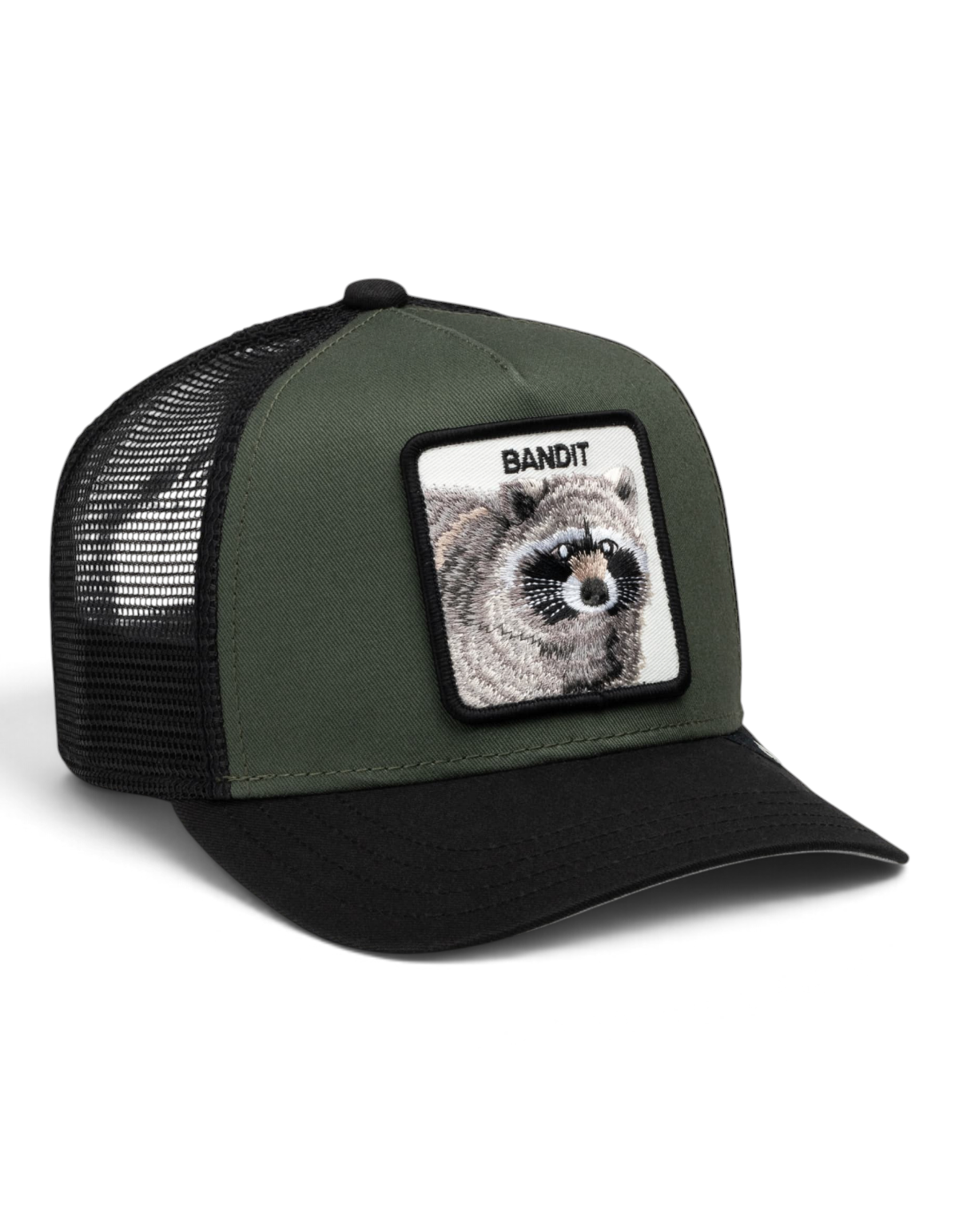 Goorin Bros Bandit Trucker Palm – angolazione frontale