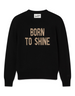 MC2 Saint Barth New Queen Born To Shine nera – frontale su fondo neutro – codice QUE0010 04358M