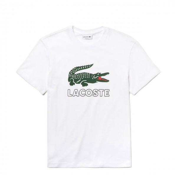 Lacoste Logo T-Shirt White LAC_TH6386_001