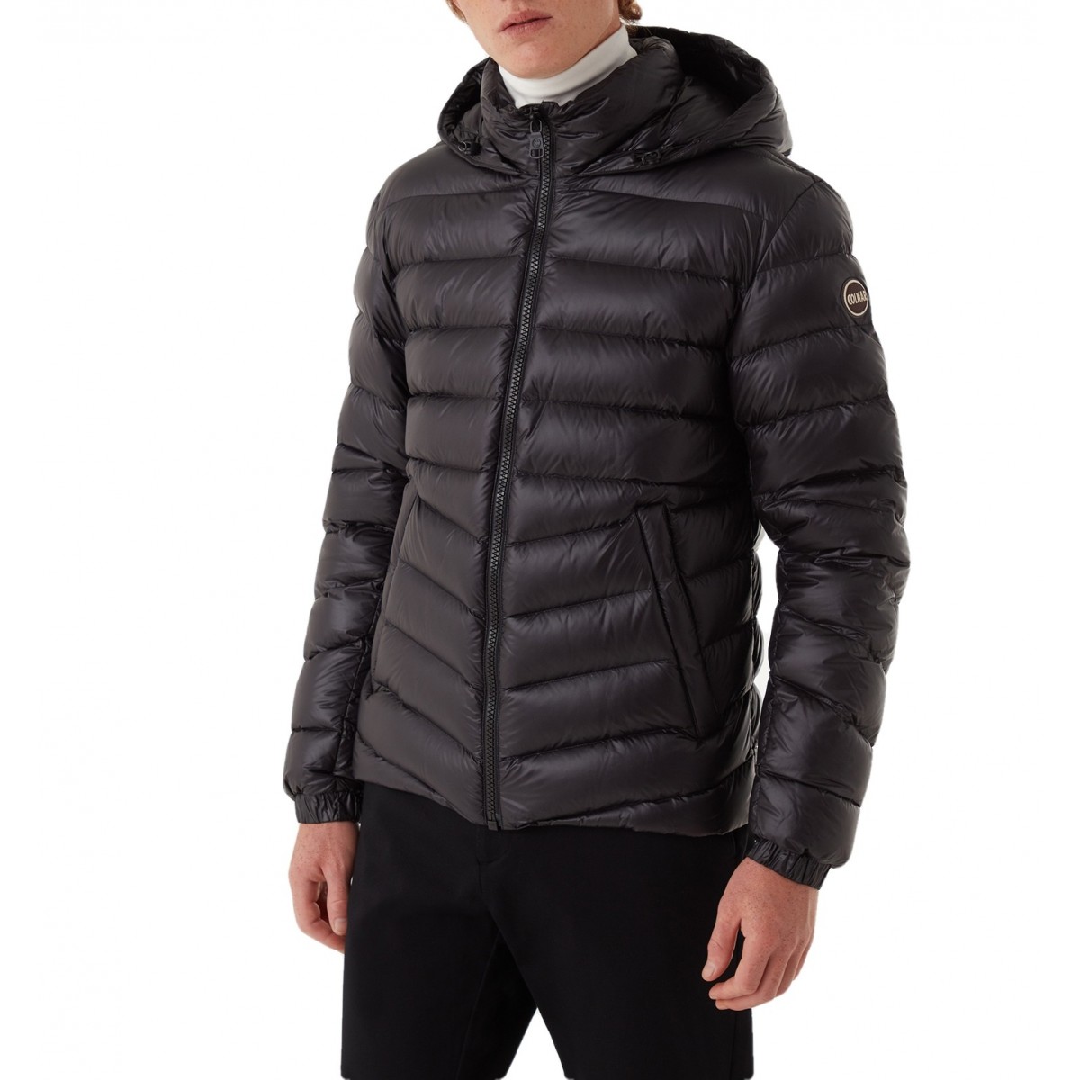 Colmar Originals | Polished Down Jacket With Personalized Lining, Black ...