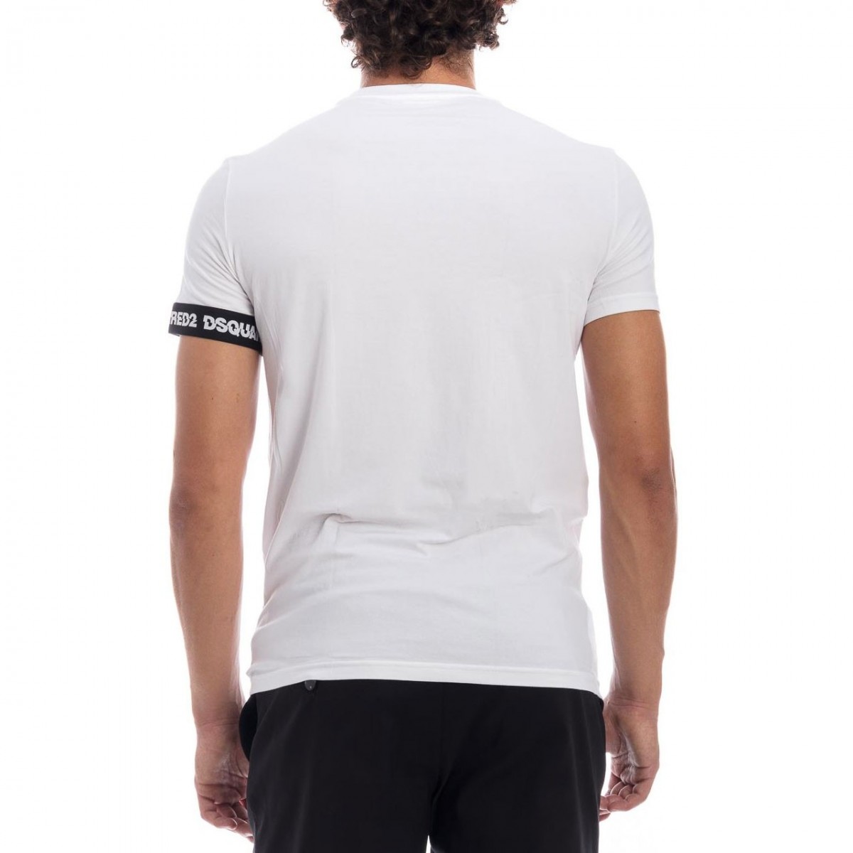 Dsquared2 | Round Neck T-Shirt, White | DSQ_D9M203190 110