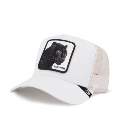 Panther Baseball Hat, White