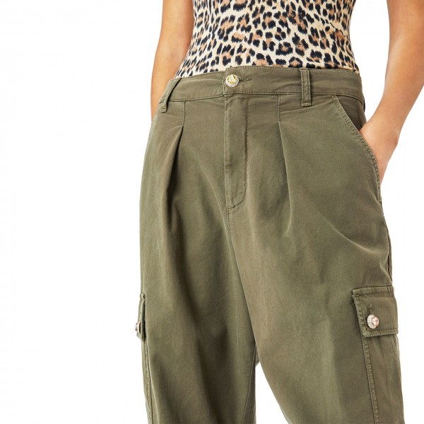 Pantalone sale cargo verde