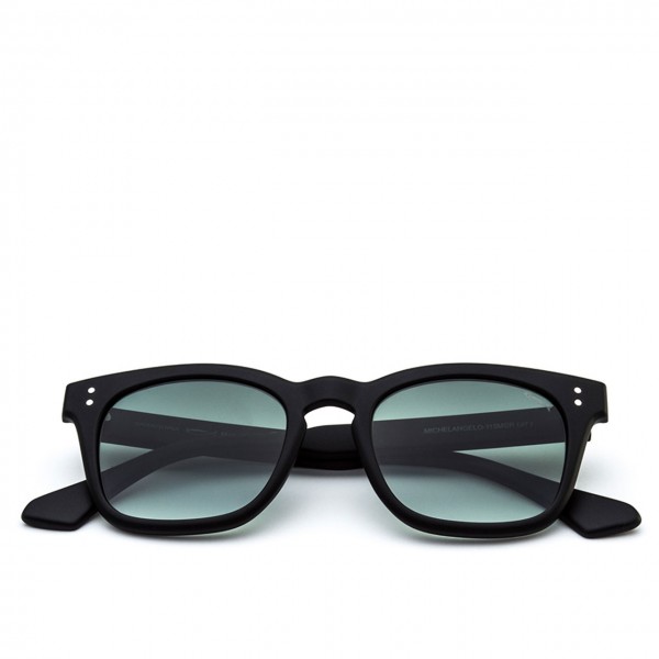 Michelangelo Black Gradient Green Lens, Black