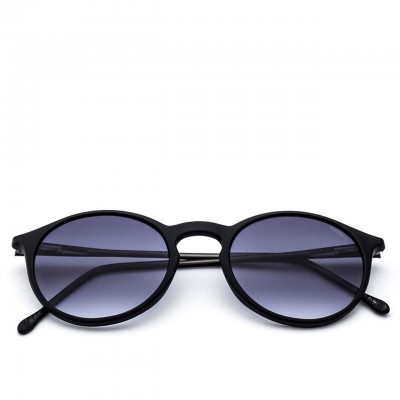 Emma Black Satin Gray, Black Gradient Lens