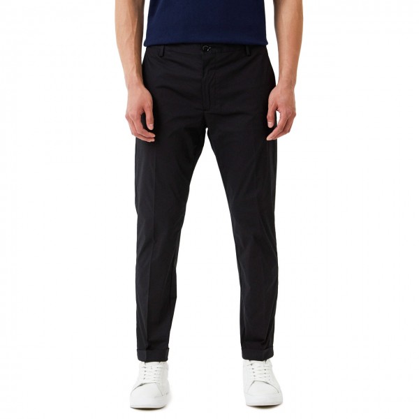 Regular Chino Trousers, Black