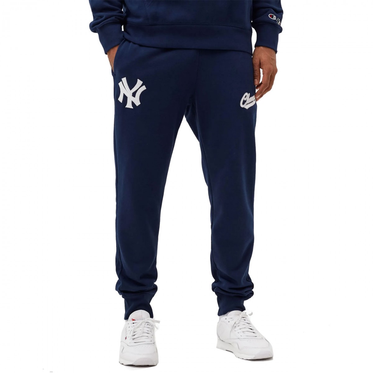 Yankees Rib Cuff Pants Blue