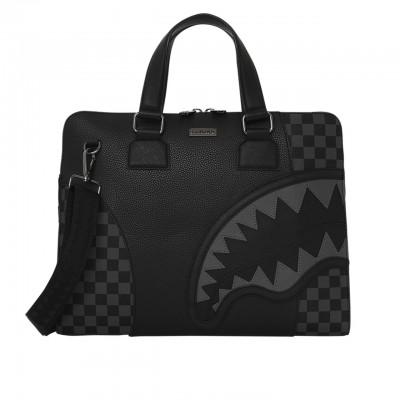Sprayground Women's Shark in Paris Painted Shopper Bag