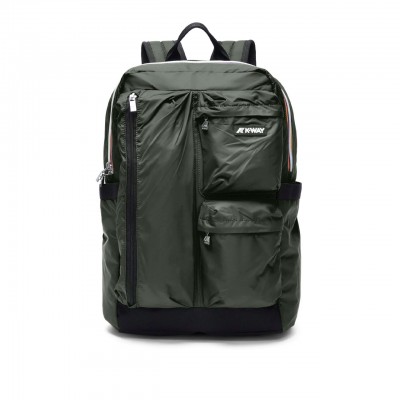 Ambert Green Blackish Backpack