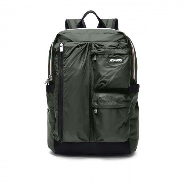 Ambert Green Blackish Backpack