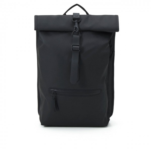 Rolltop Rucksack Black