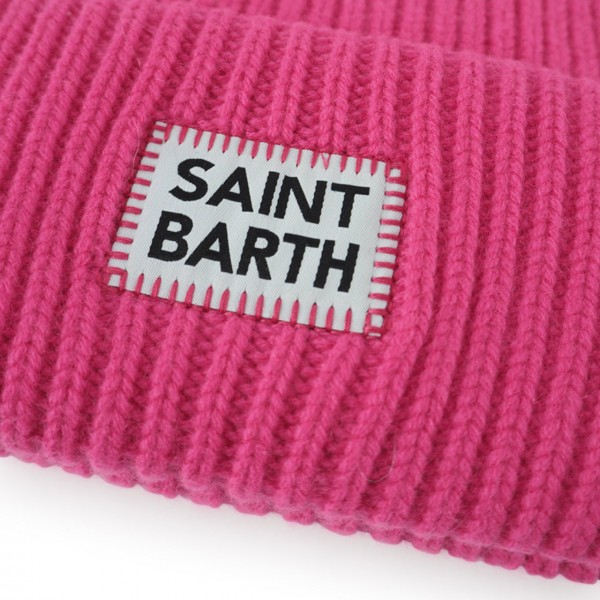 with St hat Barth Pink patch