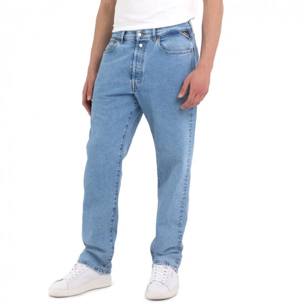 Jeans Straight Fit Light Blue M9Z1