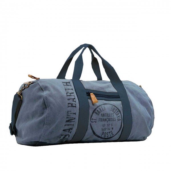 Maxime Denim duffle bag