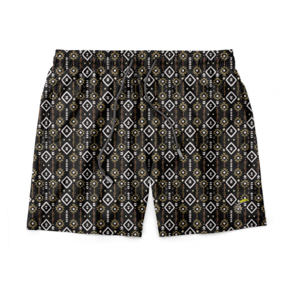 Micro Uxmal Black Swim Shorts