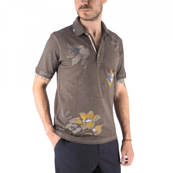 Clipper piquet polo shirt with embroidery