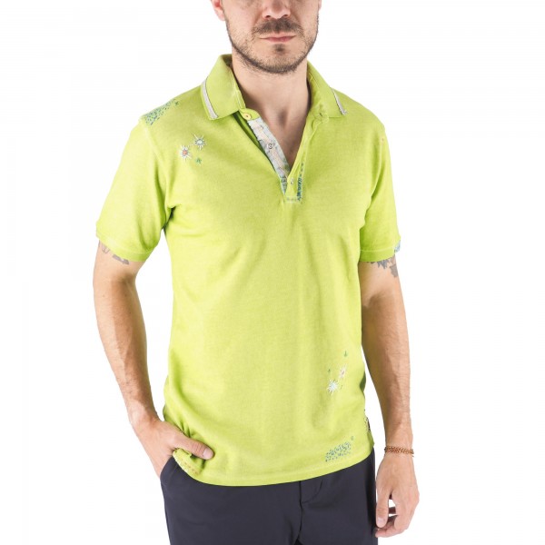 Ricky Piquet Polo With Embroidery