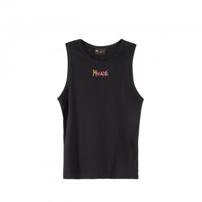 Heritage Logo Tank Top Black