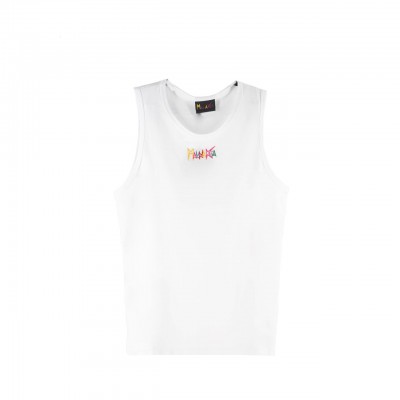 Heritage Logo Tank Top White