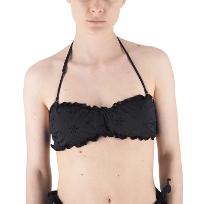 Top A Fascia Libra Nero