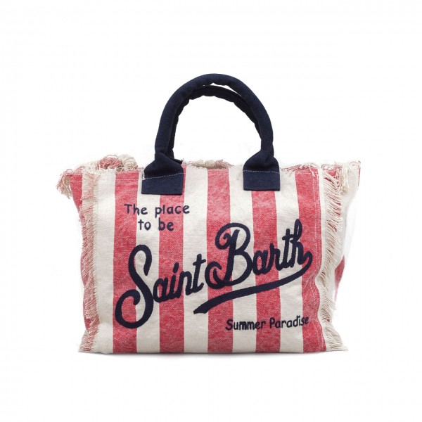 Vanity Tina Bag With Red Stripes