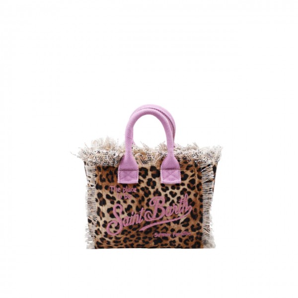 Vanity Mini Sand Leopard bag