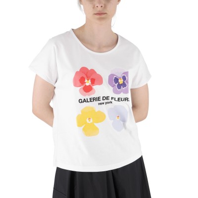 T-Shirt Over Fit Gallerie De Fleurs