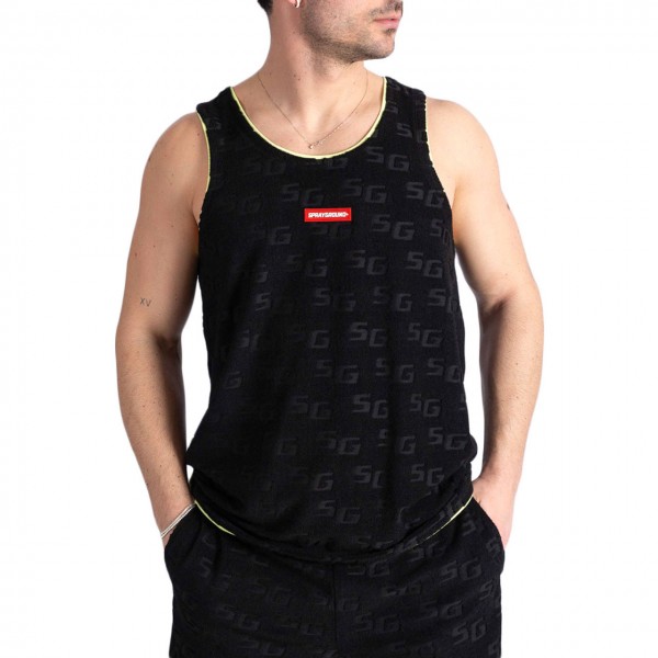 Jacquard SG tank top