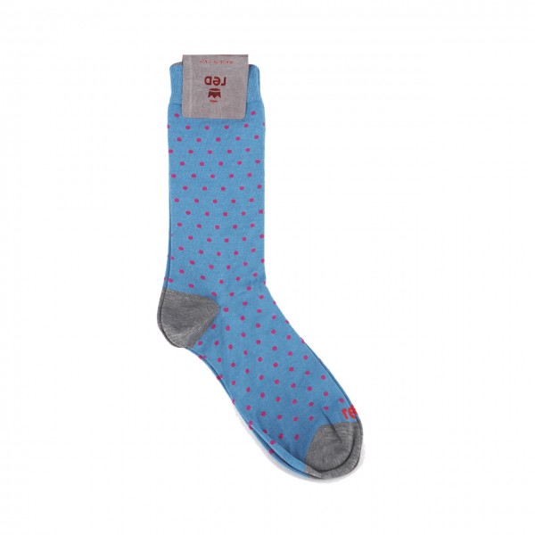 Extralight Polka Dot Men's Crew Sock