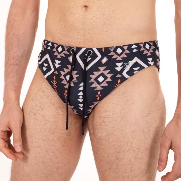 Uxmal Black Swim Briefs