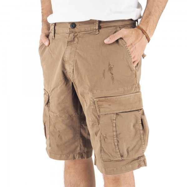 Dsq Cargo Bermuda Shorts In Cotton