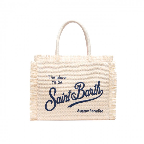 Vanity Straw Bag Sand