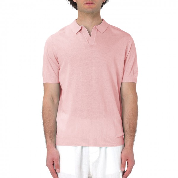 Sloan Polo Shirt In Thread With Embroidery