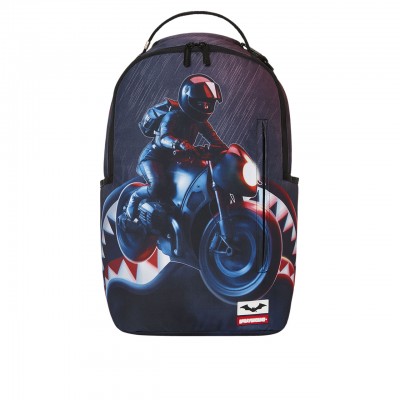 Motorcycle Cat Woman backpack