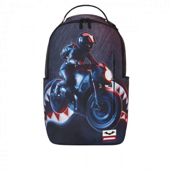 Motorcycle Cat Woman backpack