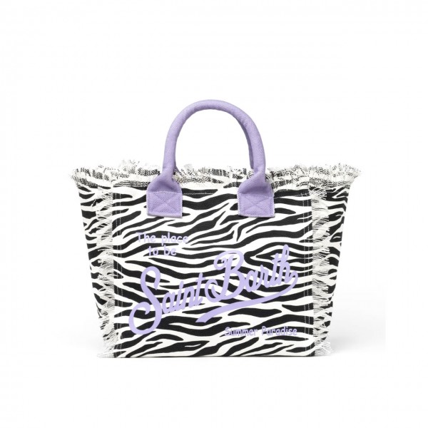 Brosa Vanity In Zebra Canvas