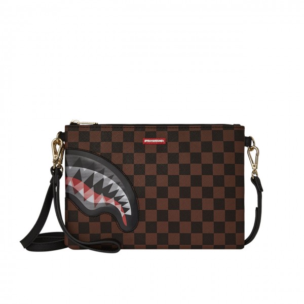 Sip Lenticular Chomp Cross Clutch Strap