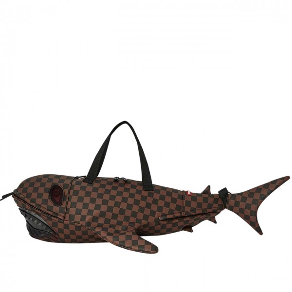 Sip Clear Sm Eyes Shark-Shaped-Duffle