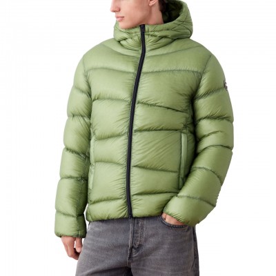 Piumino In Nylon Ripstop Verde Benjamin