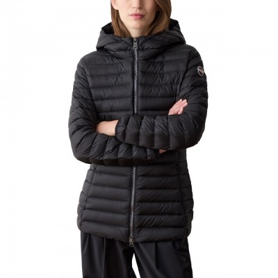 Black Slim Fit Down Jacket