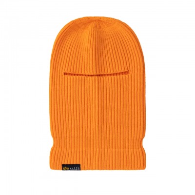 Label Alpha Orange Balaclava