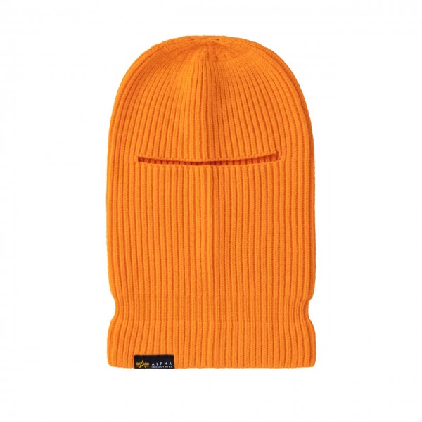 Label Alpha Orange Balaclava