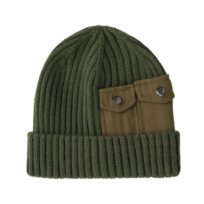 Cuffia Utility Beanie Dark Olive