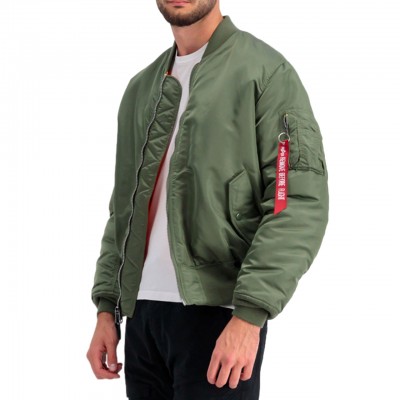 Ma-1 Heritage Reversible Bomber Sage-Green