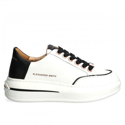 Sneaker Lancaster Woman White Black