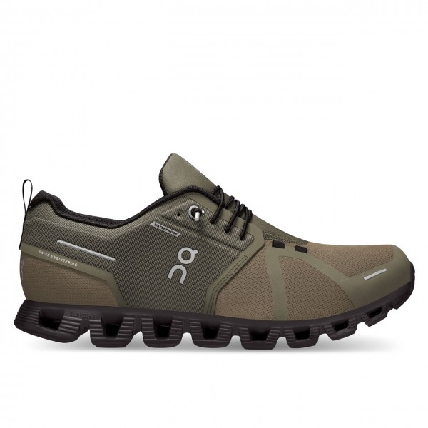 Cloud 5 Waterproof Olive Black Sneaker