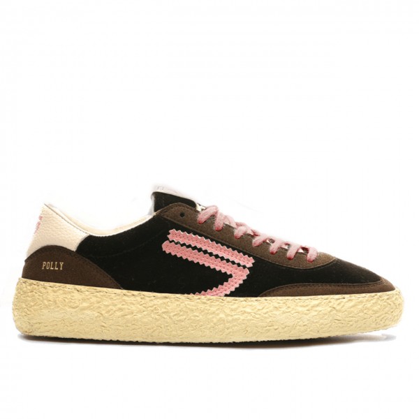 Sneaker Polly Velvet Occhio Di Tigre