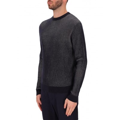 Knitwear Ribs Blue