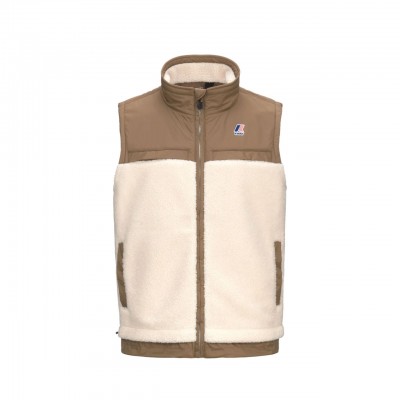 Gilet Le Vrai 3.0 Jile Orsetto Ecru-Brown Corda