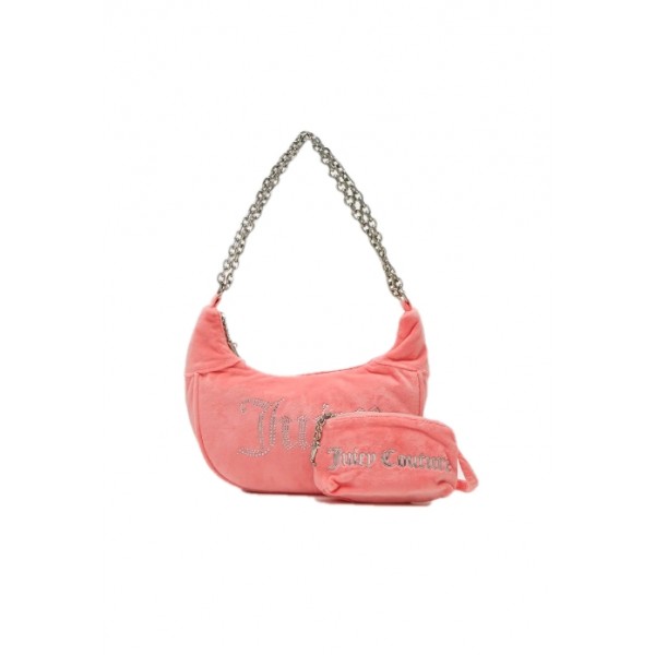 Kimberly Small Hobo Polyester Hot Pink